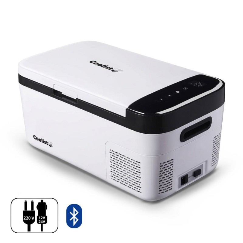 Coolist CLK15B 12/24Volt/ 220Volt 15 Litre Kompresörlü Bluetooth Bağlantılı Oto Buzdolabı Coolist CLK15B 12/24Volt/ 220Volt 15 Litre Kompresörlü Bluetooth Bağlantılı Oto Buzdolabı