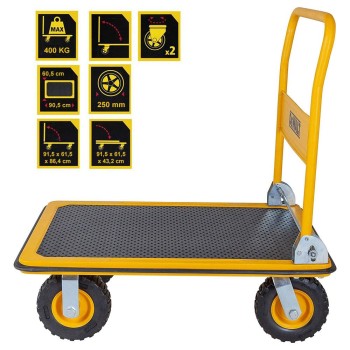 DEWALT DWT504 400Kg Profesyonel Paket Taşıma Arabası DEWALT DWT504 400Kg Profesyonel Paket Taşıma Arabası