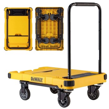 DEWALT DWT710 200Kg Profesyonel Katlanabilir Dört Tekerlekli Yük ve Paket Taşıma Arabası DEWALT DWT710 200Kg Profesyonel Katlanabilir Dört Tekerlekli Yük ve Paket Taşıma Arabası