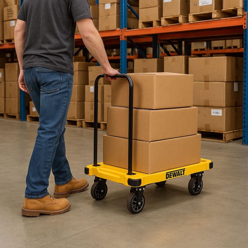 DEWALT DWT710 200Kg Profesyonel Katlanabilir Dört Tekerlekli Yük ve Paket Taşıma Arabası DEWALT DWT710 200Kg Profesyonel Katlanabilir Dört Tekerlekli Yük ve Paket Taşıma Arabası
