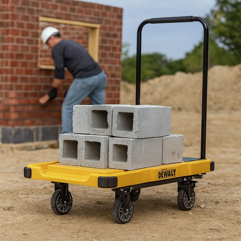 DEWALT DWT710 200Kg Profesyonel Katlanabilir Dört Tekerlekli Yük ve Paket Taşıma Arabası DEWALT DWT710 200Kg Profesyonel Katlanabilir Dört Tekerlekli Yük ve Paket Taşıma Arabası