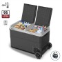 ICECO MCD95D 12/24V 95 Litre Kompresörlü Çift Bölmeli Tekerlekli Outdoor Oto Buzdolabı/Dondurucu
