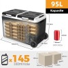 ICECO MCD95D 12/24V 95 Litre Kompresörlü Çift Bölmeli Tekerlekli Outdoor Oto Buzdolabı/Dondurucu ICECO MCD95D 12/24V 95 Litre Kompresörlü Çift Bölmeli Tekerlekli Outdoor Oto Buzdolabı/Dondurucu