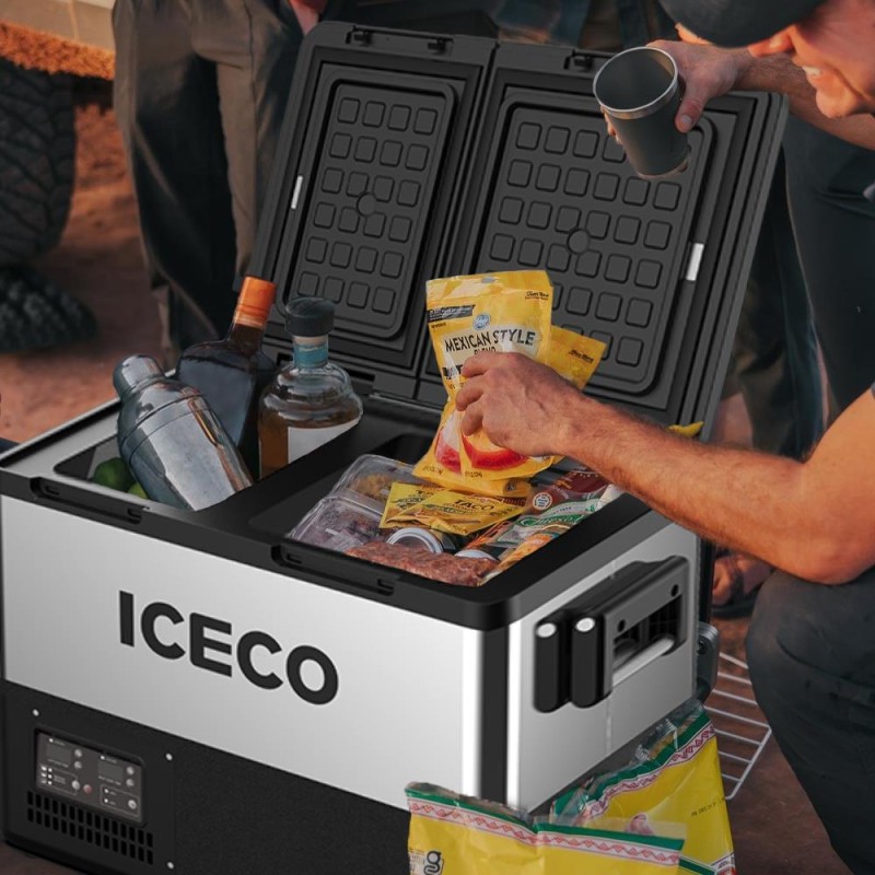 ICECO TCD45 12/24Volt 45 Litre Çift Bölmeli Outdoor Kompresörlü Oto Buzdolabı/Dondurucu ICECO TCD45 12/24Volt 45 Litre Çift Bölmeli Outdoor Kompresörlü Oto Buzdolabı/Dondurucu