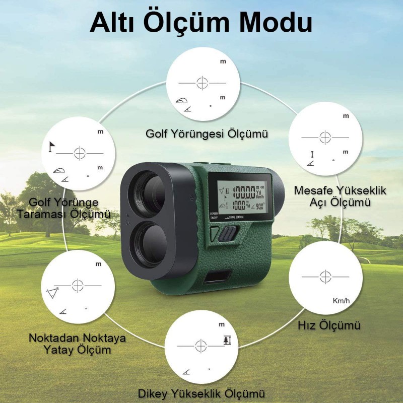 KOBB KBL1000 1Km Profesyonel Optik Dürbünlü Golf Lazer Metre + Hız Tespit Cihazı KOBB KBL1000 1Km Profesyonel Optik Dürbünlü Golf Lazer Metre + Hız Tespit Cihazı