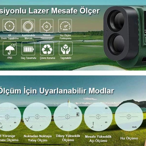 KOBB KBL1000 1Km Profesyonel Optik Dürbünlü Golf Lazer Metre + Hız Tespit Cihazı KOBB KBL1000 1Km Profesyonel Optik Dürbünlü Golf Lazer Metre + Hız Tespit Cihazı