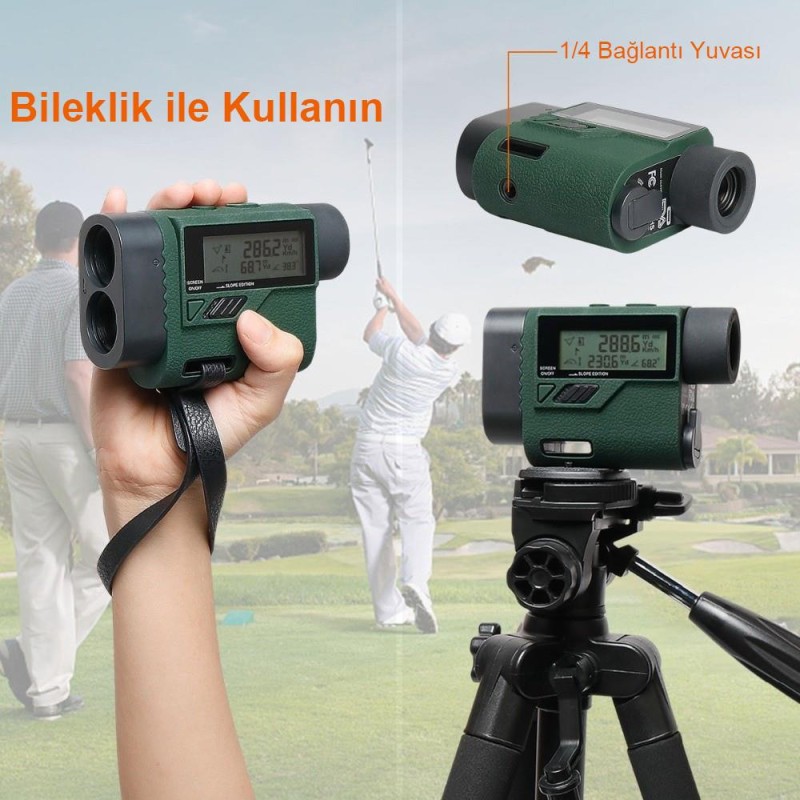 KOBB KBL1000 1Km Profesyonel Optik Dürbünlü Golf Lazer Metre + Hız Tespit Cihazı KOBB KBL1000 1Km Profesyonel Optik Dürbünlü Golf Lazer Metre + Hız Tespit Cihazı
