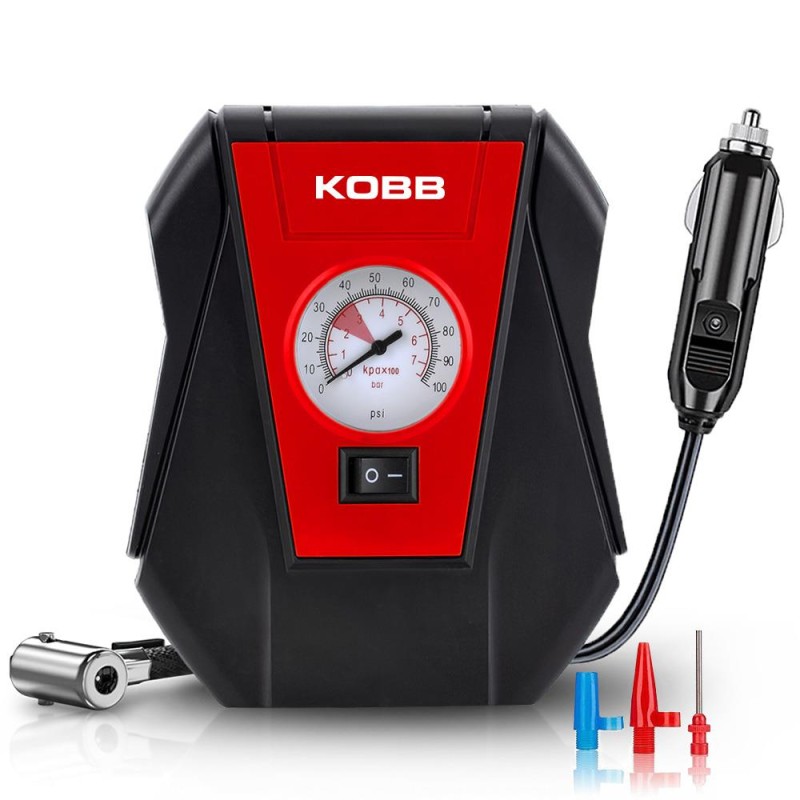 KOBB KB100 12Volt 100 PSI Analog Göstergeli Hava Lastik Şişirme Pompası KOBB KB100 12Volt 100 PSI Analog Göstergeli Hava Lastik Şişirme Pompası