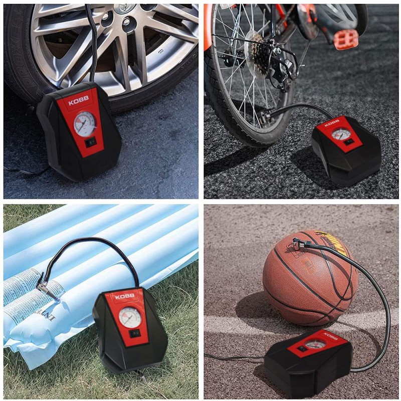 KOBB KB100 12Volt 100 PSI Analog Göstergeli Hava Lastik Şişirme Pompası KOBB KB100 12Volt 100 PSI Analog Göstergeli Hava Lastik Şişirme Pompası