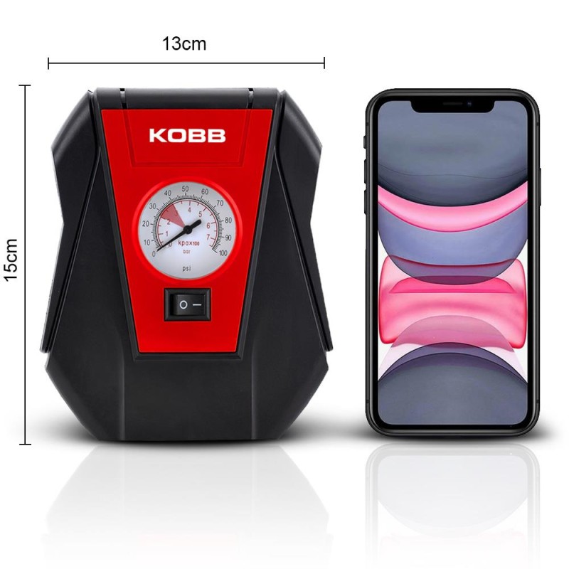 KOBB KB100 12Volt 100 PSI Analog Göstergeli Hava Lastik Şişirme Pompası KOBB KB100 12Volt 100 PSI Analog Göstergeli Hava Lastik Şişirme Pompası
