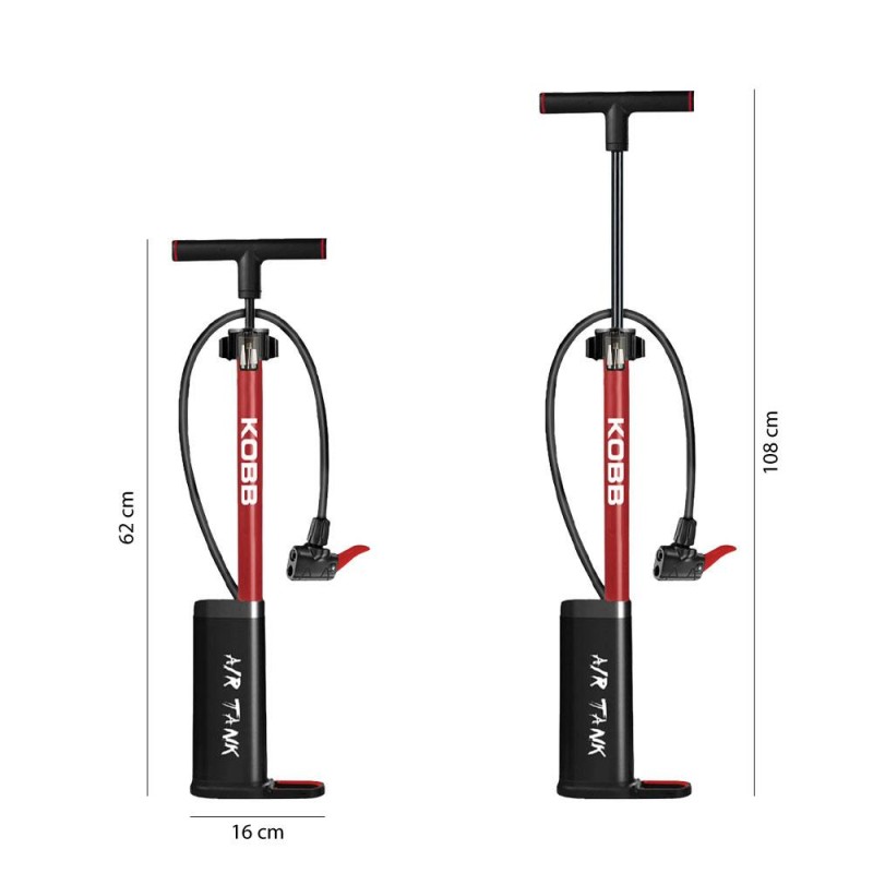 KOBB KB3256D 87 PSI Dijital Basınç Göstergeli Taşınabilir El Pompası KOBB KB3256D 87 PSI Dijital Basınç Göstergeli Taşınabilir El Pompası
