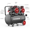 KOBB KBK50S2 4.0HP 50Lt 8Bar Çift Motorlu Yağsız Sessiz Taşınabilir Hava Kompresörü KOBB KBK50S2 4.0HP 50Lt 8Bar Çift Motorlu Yağsız Sessiz Taşınabilir Hava Kompresörü