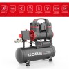 KOBB KBK8S 1.2HP 8Lt 8Bar Yağsız Sessiz Taşınabilir Hava Kompresörü KOBB KBK8S 1.2HP 8Lt 8Bar Yağsız Sessiz Taşınabilir Hava Kompresörü