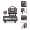 KOBB KBK8S 1.2HP 8Lt 8Bar Yağsız Sessiz Taşınabilir Hava Kompresörü KOBB KBK8S 1.2HP 8Lt 8Bar Yağsız Sessiz Taşınabilir Hava Kompresörü