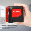 KOBB KBL91G 30 Metre Profesyonel Yatay ve Dikey Otomatik Hizalamalı Yeşil Çapraz Çizgi Lazer Distomat KOBB KBL91G 30 Metre Profesyonel Yatay ve Dikey Otomatik Hizalamalı Yeşil Çapraz Çizgi Lazer Distomat