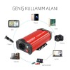 KOBB KBN600 12V/220V 600Watt Modifiye Sinüs Dönüştürücü İnvertör KOBB KBN600 12V/220V 600Watt Modifiye Sinüs Dönüştürücü İnvertör