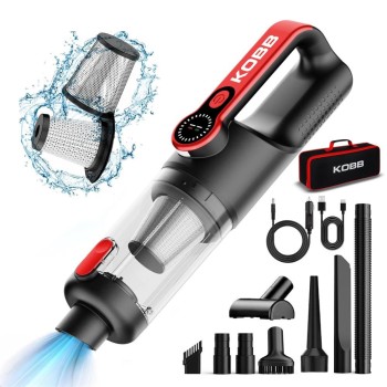 KOBB KBV20 12Volt/ Li-ion Şarjlı Kömürsüz Motor Hibrit Araç Süpürgesi + 8 Parça Aksesuar Seti + Taşıma Çantası KOBB KBV20 12Volt/ Li-ion Şarjlı Kömürsüz Motor Hibrit Araç Süpürgesi + 8 Parça Aksesuar Seti + Taşıma Çantası