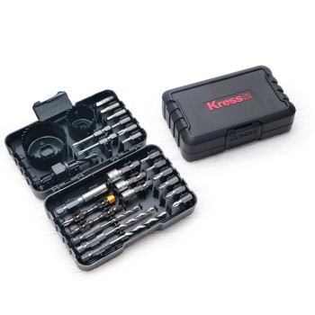 Kress KA1500 26 Parça Profesyonel Delme/Vidalama/Panç Seti Kress KA1500 26 Parça Profesyonel Delme/Vidalama/Panç Seti
