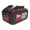 Kress KAB24 20Volt 6.0Ah Li-ion Kross Pack Profesyonel Yedek Akü Kress KAB24 20Volt 6.0Ah Li-ion Kross Pack Profesyonel Yedek Akü