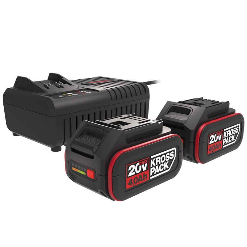 Kress KAD21 20Volt 4.0Ah Li-ion KrossPack 2 Adet Akü ve Akü Şarj Cihazı Kress KAD21 20Volt 4.0Ah Li-ion KrossPack 2 Adet Akü ve Akü Şarj Cihazı