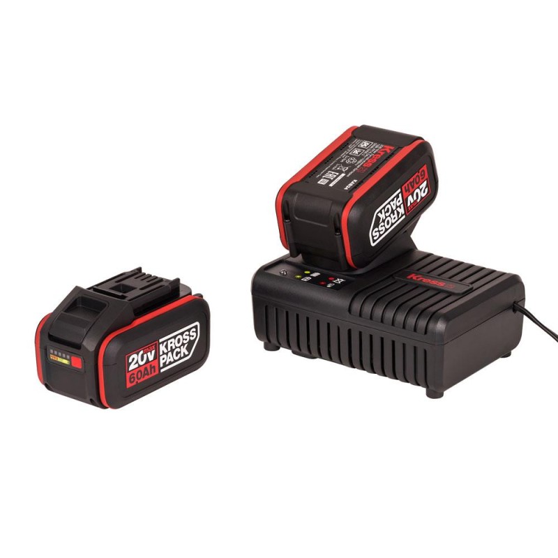Kress KAD22 20Volt 6.0Ah Kross Pack Li-ion Çift Akü ve Akü Şarj Cihazı Kress KAD22 20Volt 6.0Ah Kross Pack Li-ion Çift Akü ve Akü Şarj Cihazı