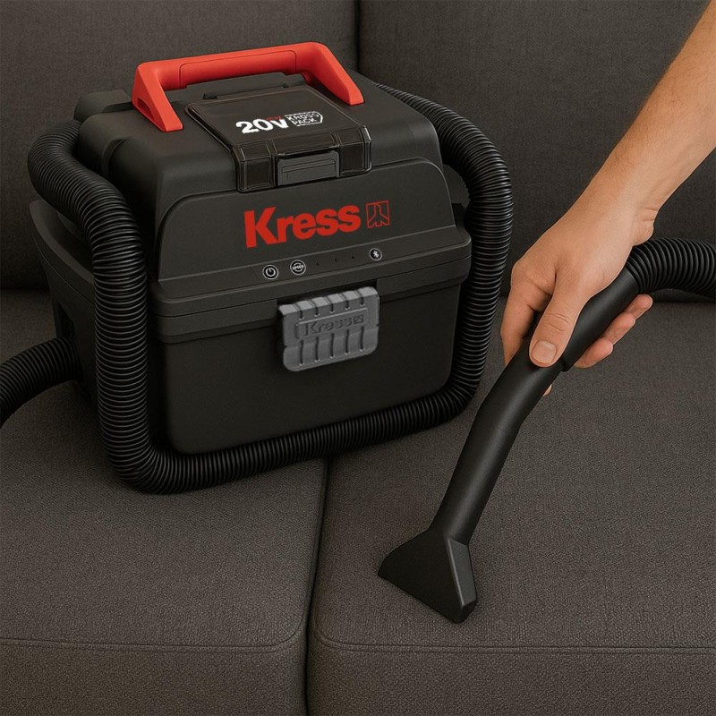 Kress KH035.9 20Volt 250W/17Kpa Flexi Esnek Hortumlu Şarjlı Islak/Kuru Süpürge & Üfleme (Akü Dahil Değildir) Kress KH035.9 20Volt 250W/17Kpa Flexi Esnek Hortumlu Şarjlı Islak/Kuru Süpürge & Üfleme (Akü Dahil Değildir)
