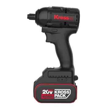 Kress KH275 20Volt/4.0Ah Li-ion Çift Akülü 500Nm Kömürsüz Profesyonel Şarjlı Somun Sıkma Kress KH275 20Volt/4.0Ah Li-ion Çift Akülü 500Nm Kömürsüz Profesyonel Şarjlı Somun Sıkma