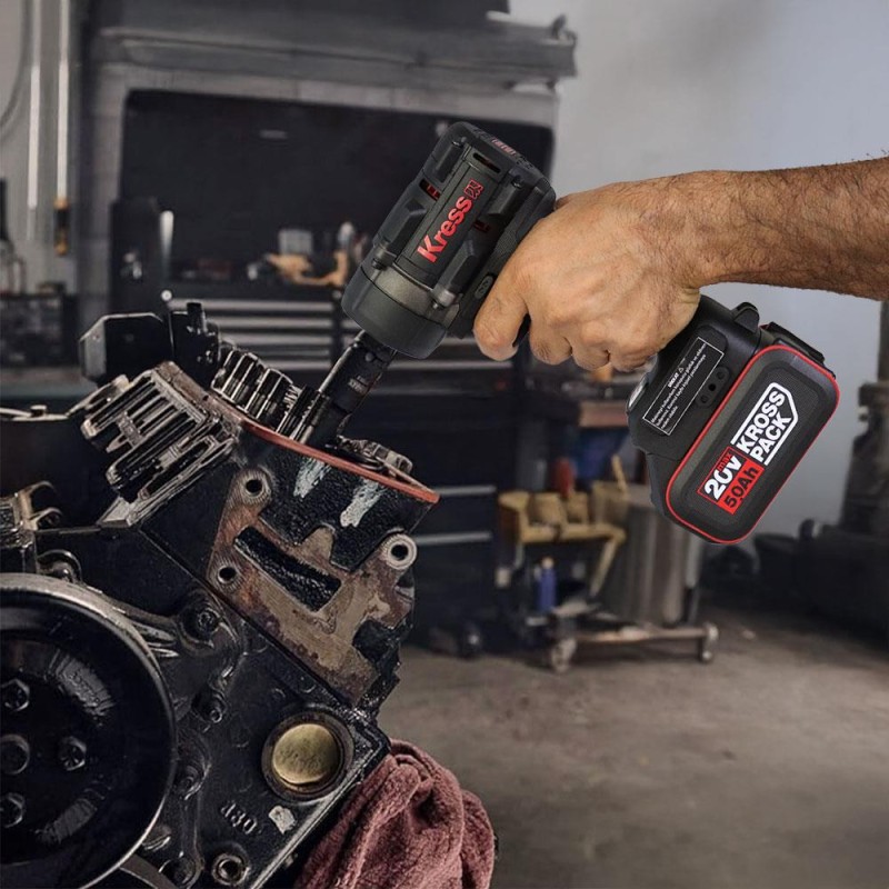 Kress KH276.91 20Volt 700/850Nm Kömürsüz Profesyonel Şarjlı Somun Sıkma (Akü Dahil Değildir) Kress KH276.91 20Volt 700/850Nm Kömürsüz Profesyonel Şarjlı Somun Sıkma (Akü Dahil Değildir)