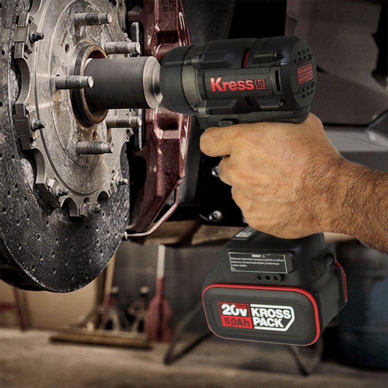 Kress KH276.91 20Volt 700/850Nm Kömürsüz Profesyonel Şarjlı Somun Sıkma (Akü Dahil Değildir) Kress KH276.91 20Volt 700/850Nm Kömürsüz Profesyonel Şarjlı Somun Sıkma (Akü Dahil Değildir)