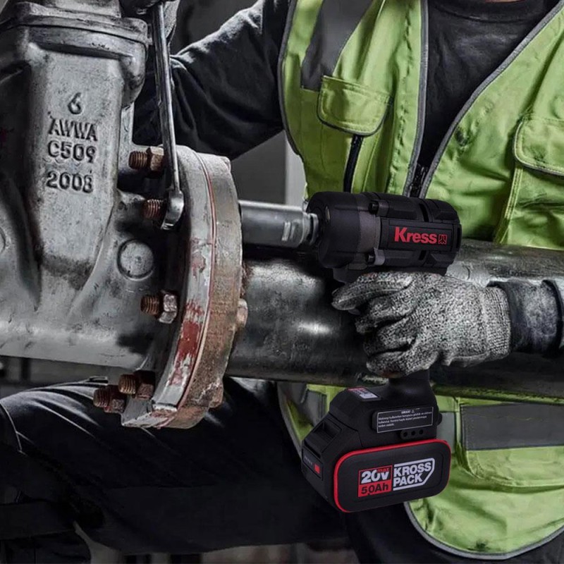 Kress KH276.91 20Volt 700/850Nm Kömürsüz Profesyonel Şarjlı Somun Sıkma (Akü Dahil Değildir) Kress KH276.91 20Volt 700/850Nm Kömürsüz Profesyonel Şarjlı Somun Sıkma (Akü Dahil Değildir)