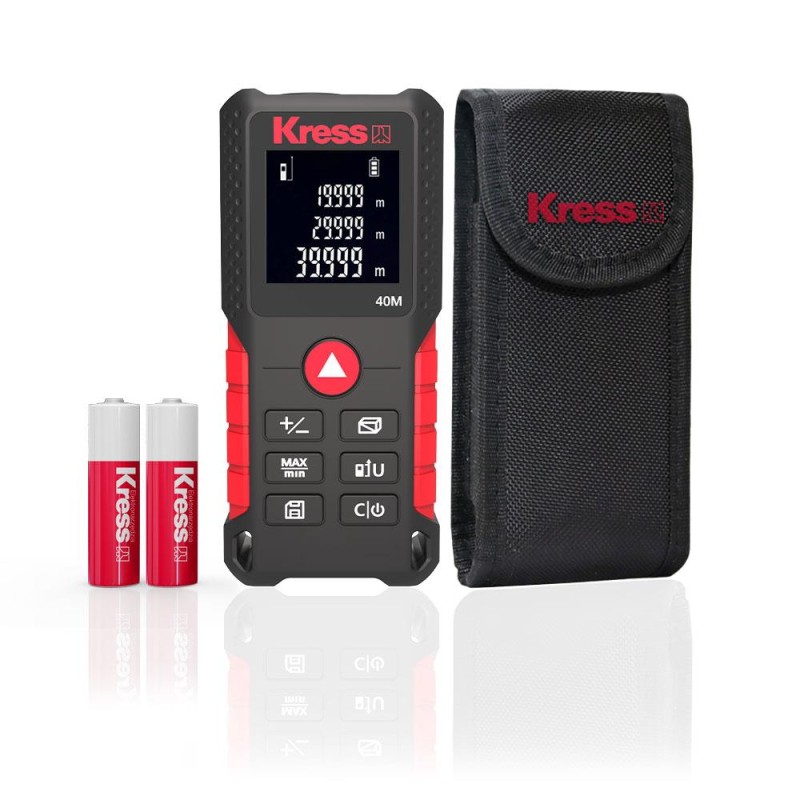 Kress KI200 40m Profesyonel Çok Fonksiyonlu Lazer Metre Kress KI200 40m Profesyonel Çok Fonksiyonlu Lazer Metre