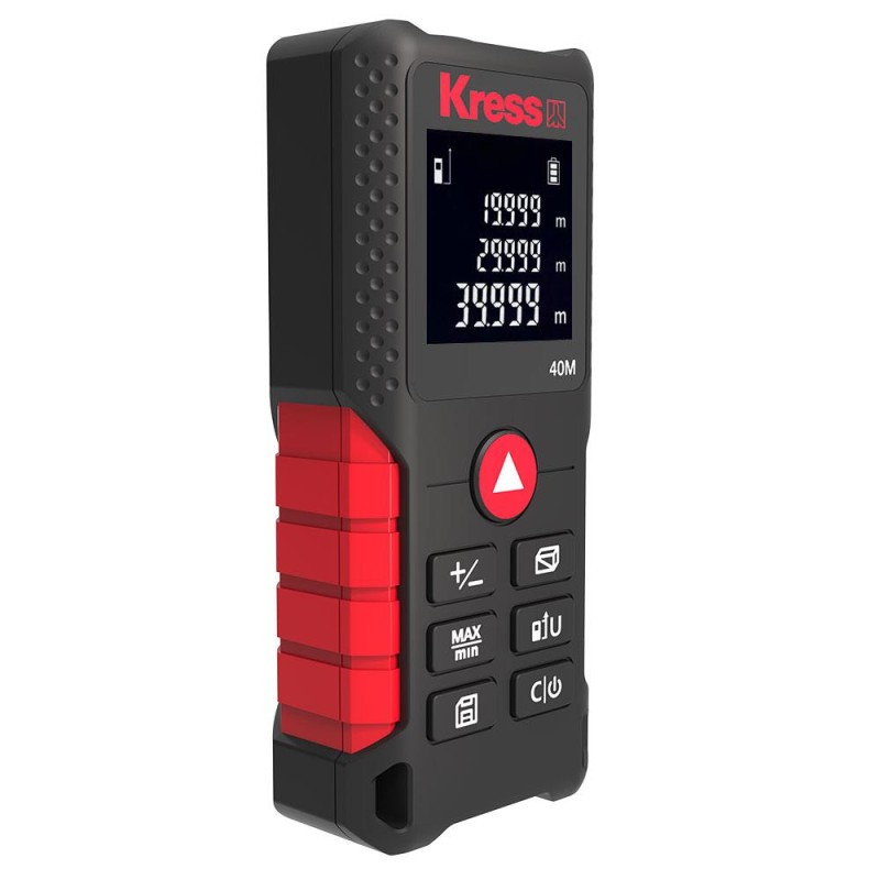 Kress KI200 40m Profesyonel Çok Fonksiyonlu Lazer Metre Kress KI200 40m Profesyonel Çok Fonksiyonlu Lazer Metre