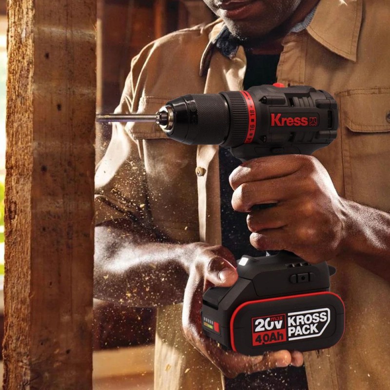 Kress KUA71.91 20Volt Kömürsüz Profesyonel Şarjlı Matkap (Akü Dahil Değildir) Kress KUA71.91 20Volt Kömürsüz Profesyonel Şarjlı Matkap (Akü Dahil Değildir)