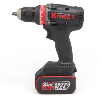 Kress KUA72.1 20Volt/4.0Ah Li-ion Çift Akülü Kömürsüz Profesyonel Şarjlı Matkap Kress KUA72.1 20Volt/4.0Ah Li-ion Çift Akülü Kömürsüz Profesyonel Şarjlı Matkap
