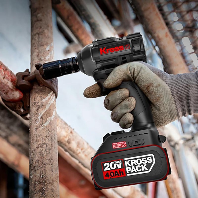 Kress KUB30.91 20Volt 300Nm Kömürsüz Profesyonel Şarjlı Somun Sıkma (Akü Dahil Değildir) Kress KUB30.91 20Volt 300Nm Kömürsüz Profesyonel Şarjlı Somun Sıkma (Akü Dahil Değildir)