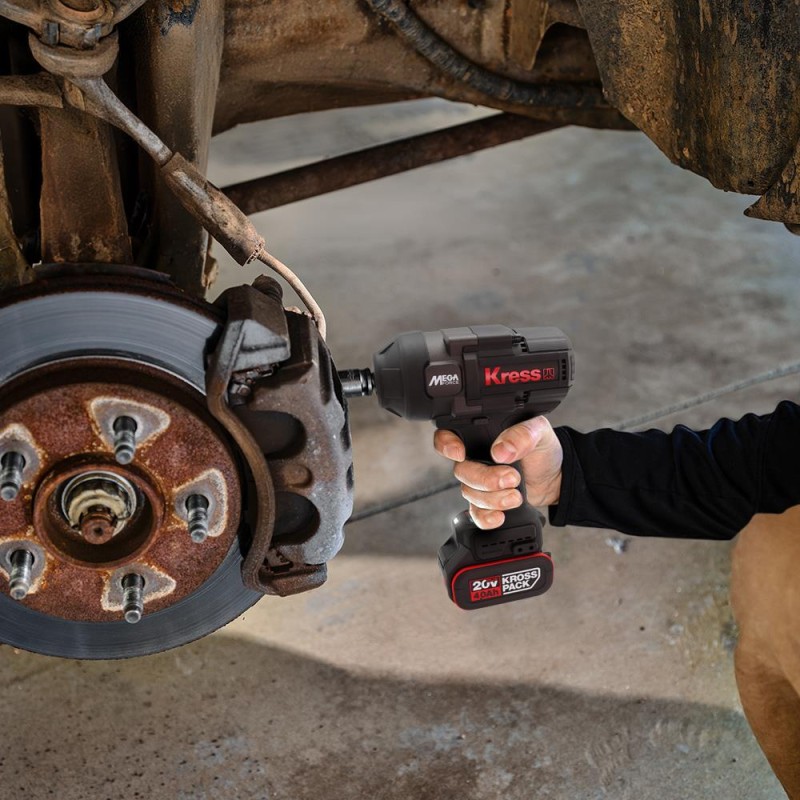 Kress KUB33.91 20Volt 1300Nm Kömürsüz Profesyonel Şarjlı Somun Sıkma (Akü Dahil Değildir) Kress KUB33.91 20Volt 1300Nm Kömürsüz Profesyonel Şarjlı Somun Sıkma (Akü Dahil Değildir)
