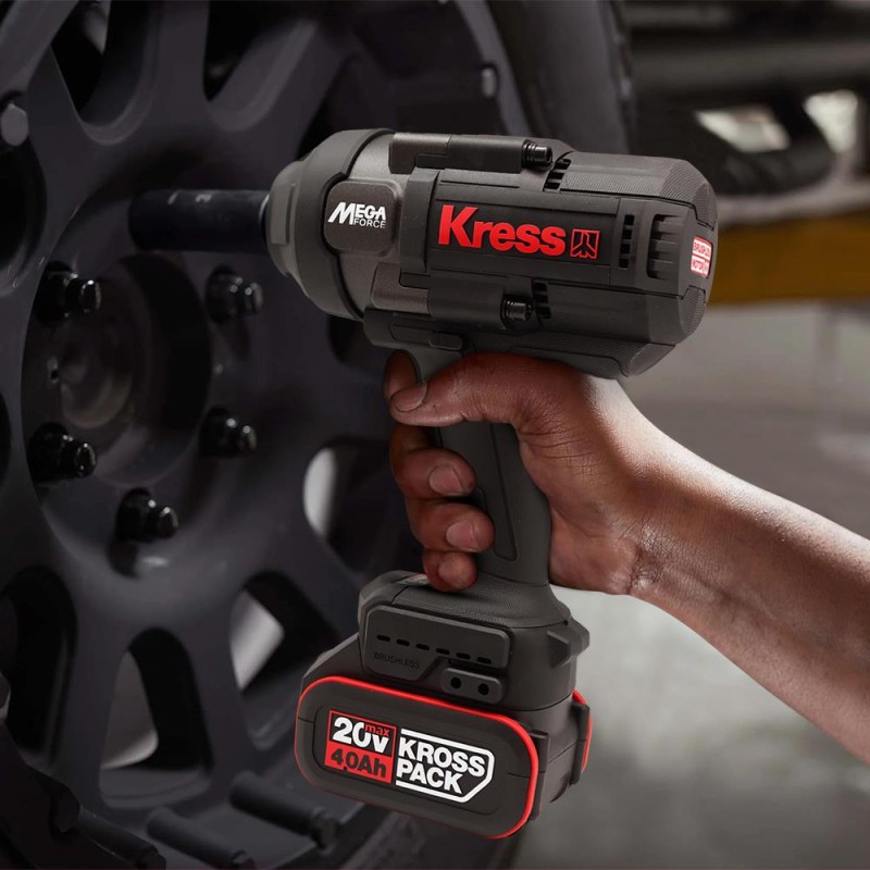 Kress KUB33.91 20Volt 1300Nm Kömürsüz Profesyonel Şarjlı Somun Sıkma (Akü Dahil Değildir) Kress KUB33.91 20Volt 1300Nm Kömürsüz Profesyonel Şarjlı Somun Sıkma (Akü Dahil Değildir)