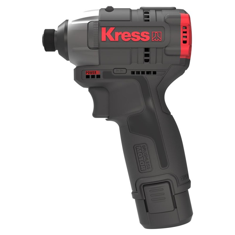 Kress KUB50.2 12Volt 2.0Ah Li-ion Çift Akülü 140Nm Kömürsüz Profesyonel Şarjlı Darbeli Tornavida Kress KUB50.2 12Volt 2.0Ah Li-ion Çift Akülü 140Nm Kömürsüz Profesyonel Şarjlı Darbeli Tornavida