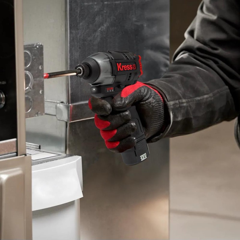 Kress KUB50.2 12Volt 2.0Ah Li-ion Çift Akülü 140Nm Kömürsüz Profesyonel Şarjlı Darbeli Tornavida Kress KUB50.2 12Volt 2.0Ah Li-ion Çift Akülü 140Nm Kömürsüz Profesyonel Şarjlı Darbeli Tornavida