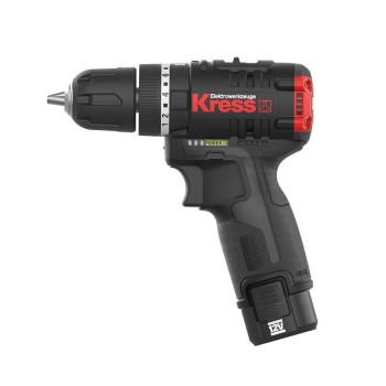 Kress KUC12 12Volt/2.0Ah Li-ion Çift Akülü Kömürsüz Profesyonel Şarjlı Darbeli Matkap Kress KUC12 12Volt/2.0Ah Li-ion Çift Akülü Kömürsüz Profesyonel Şarjlı Darbeli Matkap