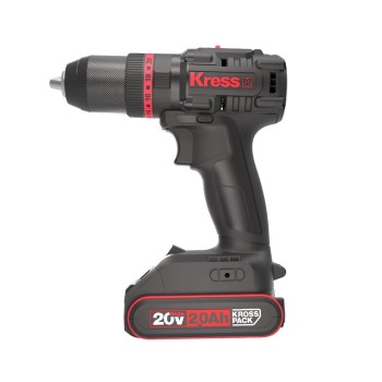 Kress KUC30.1 20Volt/2.0Ah Li-ion 60Nm Çift Akülü Kömürsüz Profesyonel Şarjlı Darbeli Matkap Kress KUC30.1 20Volt/2.0Ah Li-ion 60Nm Çift Akülü Kömürsüz Profesyonel Şarjlı Darbeli Matkap