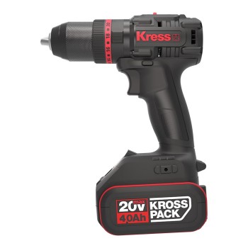 Kress KUC30 20Volt/4.0Ah Li-ion Çift Akülü Kömürsüz Profesyonel Şarjlı Darbeli Matkap Kress KUC30 20Volt/4.0Ah Li-ion Çift Akülü Kömürsüz Profesyonel Şarjlı Darbeli Matkap