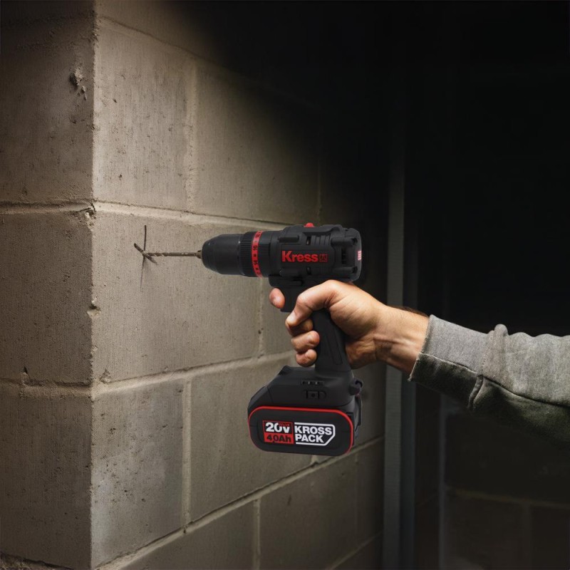 Kress KUC30.91 20Volt Kömürsüz Profesyonel Şarjlı Darbeli Matkap (Akü Dahil Değildir) Kress KUC30.91 20Volt Kömürsüz Profesyonel Şarjlı Darbeli Matkap (Akü Dahil Değildir)