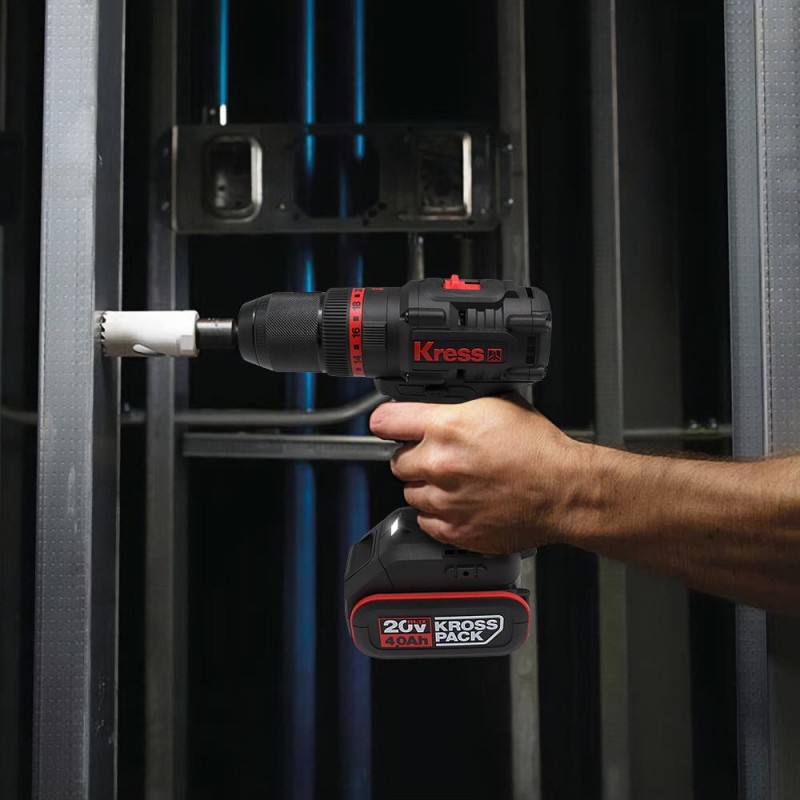 Kress KUC30.91 20Volt Kömürsüz Profesyonel Şarjlı Darbeli Matkap (Akü Dahil Değildir) Kress KUC30.91 20Volt Kömürsüz Profesyonel Şarjlı Darbeli Matkap (Akü Dahil Değildir)