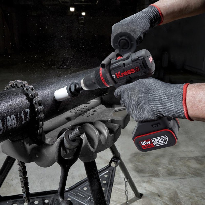 Kress KUC33.91 20Volt 95Nm Kömürsüz Profesyonel Şarjlı Darbeli Matkap (Akü Dahil Değildir) Kress KUC33.91 20Volt 95Nm Kömürsüz Profesyonel Şarjlı Darbeli Matkap (Akü Dahil Değildir)