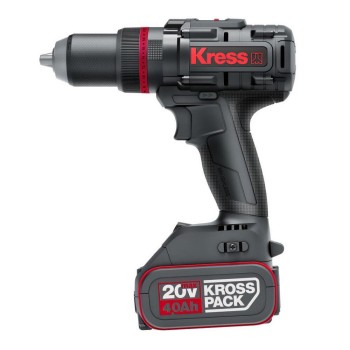 Kress KUC35 20Volt/4.0Ah Li-ion Çift Akülü Kömürsüz Profesyonel Şarjlı Darbeli Matkap Kress KUC35 20Volt/4.0Ah Li-ion Çift Akülü Kömürsüz Profesyonel Şarjlı Darbeli Matkap