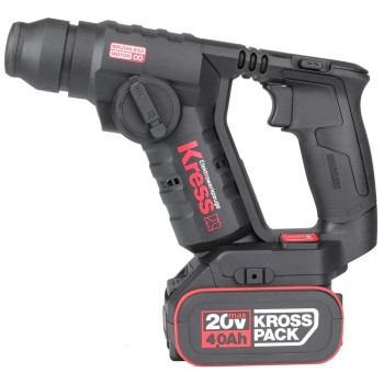 Kress KUC50.2 20Volt/4.0Ah. Li-ion Çift Akülü Kömürsüz 1.7J Profesyonel SDS-Plus Pnömatik Matkap + 10mm Mandren Kress KUC50.2 20Volt/4.0Ah. Li-ion Çift Akülü Kömürsüz 1.7J Profesyonel SDS-Plus Pnömatik Matkap + 10mm Mandren