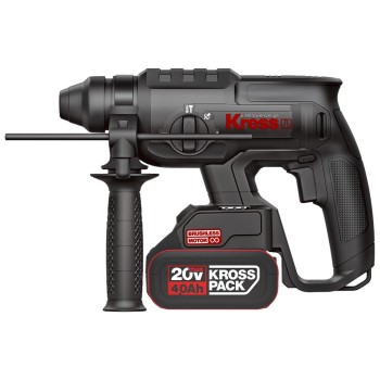 Kress KUC60.2 20Volt 4.0Ah. 2.0J Li-ion Çift Akülü Kömürsüz Profesyonel SDS-Plus Pnömatik Kırıcı/Delici Kress KUC60.2 20Volt 4.0Ah. 2.0J Li-ion Çift Akülü Kömürsüz Profesyonel SDS-Plus Pnömatik Kırıcı/Delici