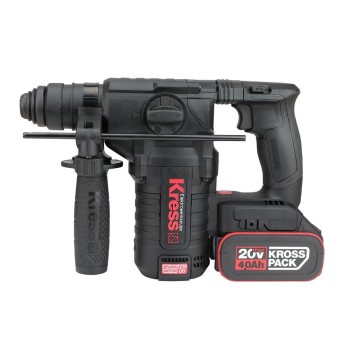 Kress KUC61.2 20Volt 4.0Ah. 2.2J Li-ion Çift Akülü Kömürsüz Profesyonel SDS-Plus Pnömatik Kırıcı/Delici Kress KUC61.2 20Volt 4.0Ah. 2.2J Li-ion Çift Akülü Kömürsüz Profesyonel SDS-Plus Pnömatik Kırıcı/Delici