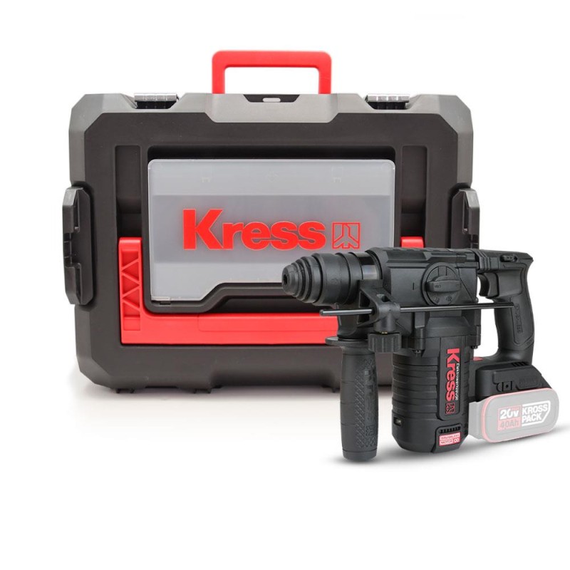 Kress KUC61.91 20Volt 2.2J Kömürsüz Profesyonel SDS-Plus Pnömatik Kırıcı/Delici (Akü Dahil Değildir) Kress KUC61.91 20Volt 2.2J Kömürsüz Profesyonel SDS-Plus Pnömatik Kırıcı/Delici (Akü Dahil Değildir)